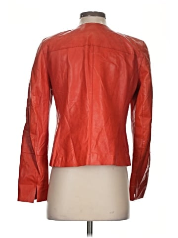 Lafayette 148 New York Leather Jacket (view 2)