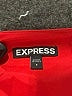 Express Solid Red Formal Skirt Size 8 - photo 4