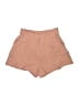 H&M Solid Tan Shorts Size 6 - photo 1