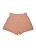 H&M Solid Tan Shorts Size 6 - photo 2