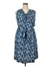 Leota Paisley Blue Casual Dress Size 18 - 20 - photo 1