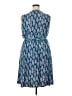 Leota Paisley Blue Casual Dress Size 18 - 20 - photo 2