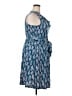 Leota Paisley Blue Casual Dress Size 18 - 20 - photo 4