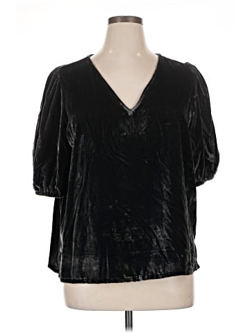 Ann Taylor LOFT Short Sleeve Blouse (view 1)