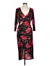 Venus Paisley Red Cocktail Dress Size L - photo 1