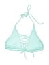 Billabong Solid Teal Swimsuit Top Size S (estimated) - photo 2