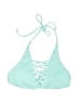 Billabong Solid Teal Swimsuit Top Size S (estimated) - photo 1