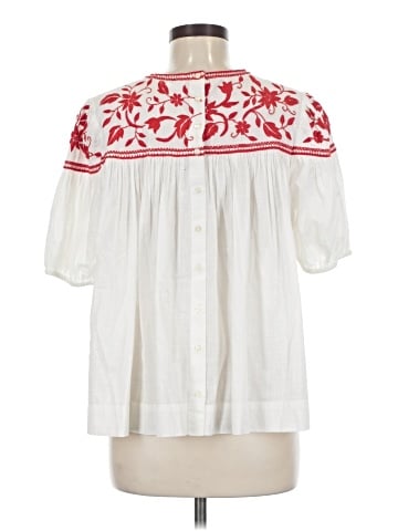 The Great. Short Sleeve Blouse (view 2)