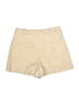 Zara Solid Tan Khaki Shorts Size XS - photo 2