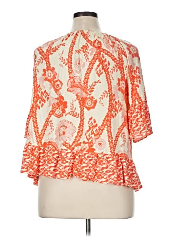 Style&Co 3/4 Sleeve Blouse (view 2)