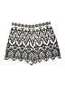 Zara Chevron-herringbone Ivory Shorts Size XL - photo 1