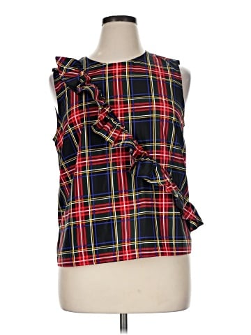 J.Crew Factory Store Sleeveless Blouse (view 1)