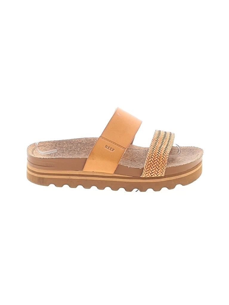 Pre-owned Reef Sandals In Tan