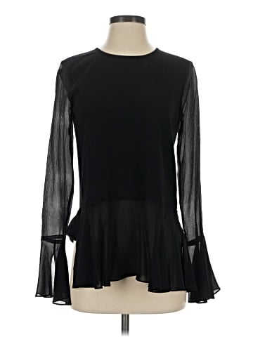 Theory Long Sleeve Blouse (view 1)