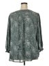 Fun2Fun 100% Polyester Teal Long Sleeve Blouse Size 2X - photo 2