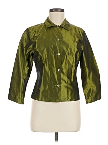 Ann Taylor 3/4 Sleeve Silk Top (view 1)