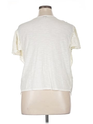 Lucky Brand Short Sleeve Blouse (view 2)