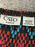 Cato 100% Polyester Black 3/4 Sleeve Blouse Size 18 - 20 - photo 7