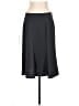 Lands' End Chevron-herringbone Gray Formal Skirt Size 12 - photo 1