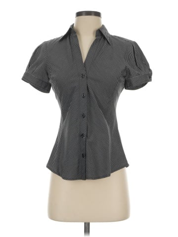 Express Design Studio Short Sleeve Blouse (view 1)