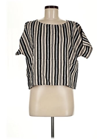 Madewell Boxy Top in Evelyn Stripe (view 1)