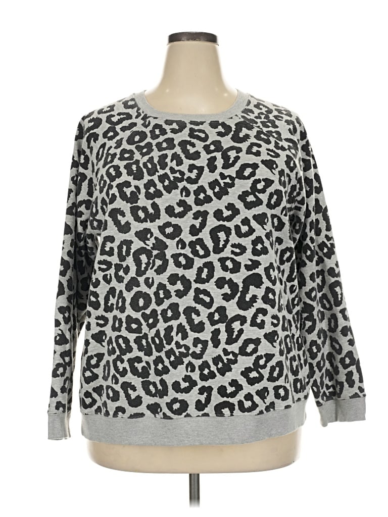 Pre-owned Dip Pullover Sweater In Gray