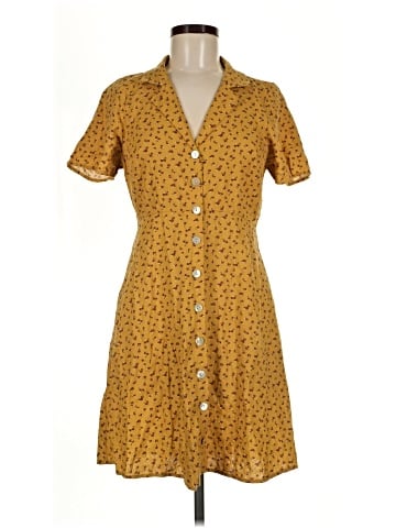 Madewell Kacie Mini Shirtdress in Bitsy Bouquet (view 1)