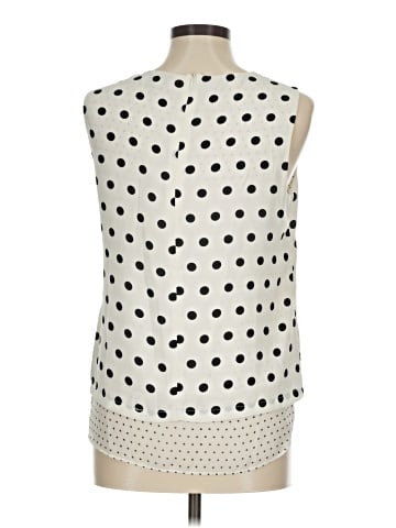Rose + Olive Sleeveless Blouse (view 2)