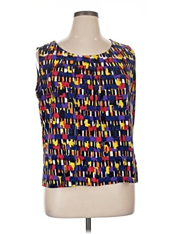 Jones Studio Sleeveless Blouse (view 1)