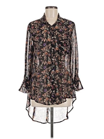 Sloane Rouge 3/4 Sleeve Blouse (view 1)