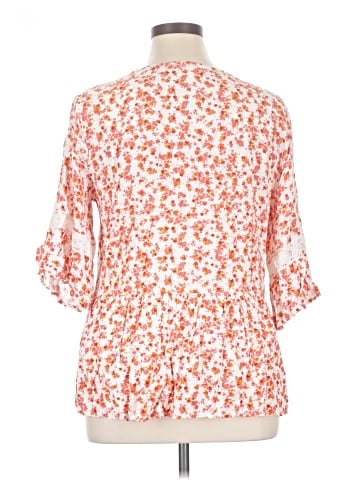 Maurices 3/4 Sleeve Blouse (view 2)