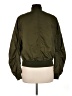 Topshop 100% Polyester Solid Green Jacket Size 6 - photo 2