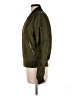 Topshop 100% Polyester Solid Green Jacket Size 6 - photo 5