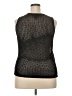 Worthington 100% Polyester Black Sleeveless Top Size XXL - photo 2