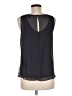 Nic + Zoe 100% Polyester Black Sleeveless Blouse Size M - photo 2