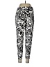Raya Sun 100% Rayon Print Black Leggings Size L - photo 2