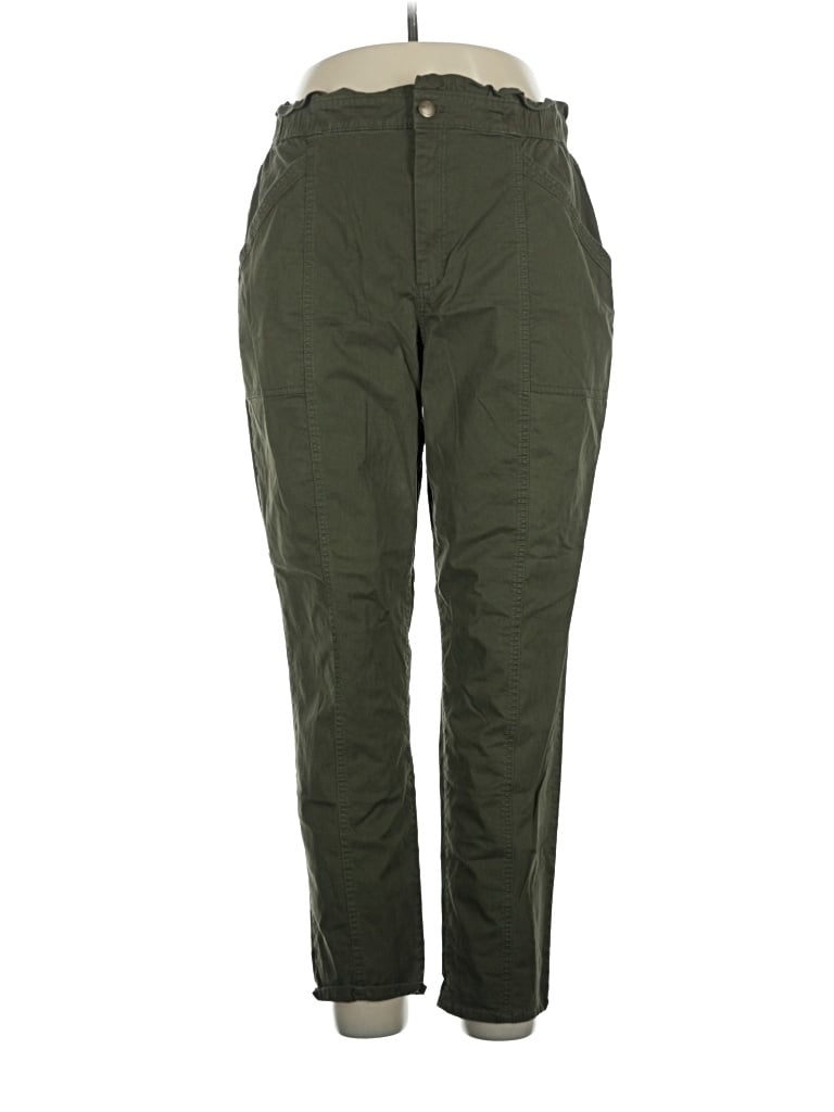 Pre-owned Natural Reflections Cargo Pants In Green