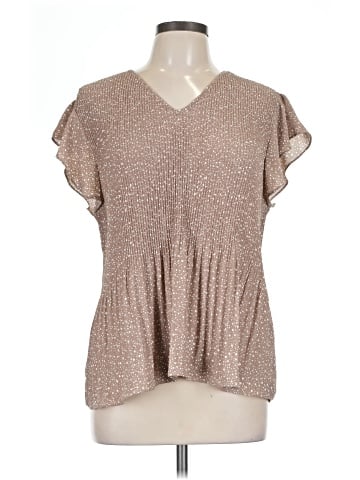 Adrianna Papell Short Sleeve Top (view 1)