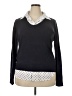Croft & Barrow Polka Dots Gray Pullover Sweater Size XXL - photo 1