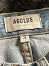 AGOLDE 100% Cotton Blue Jeans Size 27 waist - photo 7