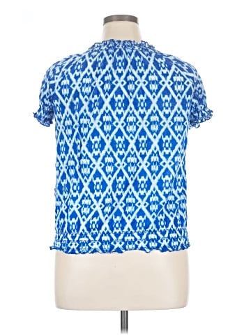 Faded Glory Short Sleeve Blouse (view 2)