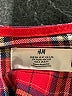 H&M Plaid Red Dress Size 4T - photo 3