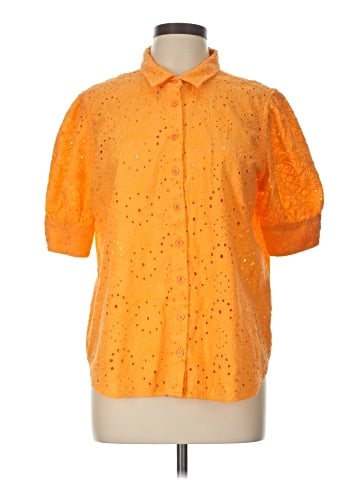 Chico's Short Sleeve Blouse (view 1)