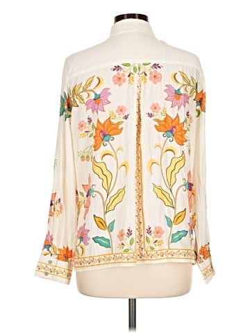 Rose + Olive Long Sleeve Blouse (view 2)
