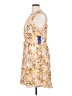 Apt. 9 100% Polyester Print Orange Casual Dress Size XL - photo 5