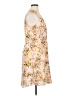 Apt. 9 100% Polyester Print Orange Casual Dress Size XL - photo 4