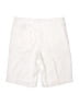 NYDJ Solid White Ivory Cargo Shorts Size 8 - photo 2