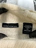 Moda International Solid Ivory Turtleneck Sweater Size XS - photo 7