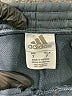 Adidas 100% Polyester Gray Track Pants Size 7 - photo 3
