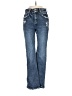BKE Hearts Blue Jeans Size 25 waist - photo 1